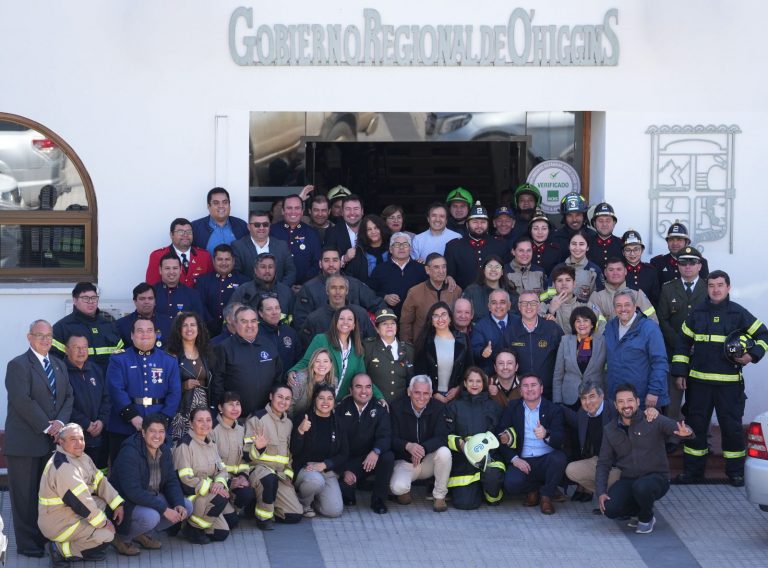 Se aprueban recursos para 8 nuevos carros multipropósito para Bomberos de O’Higgins